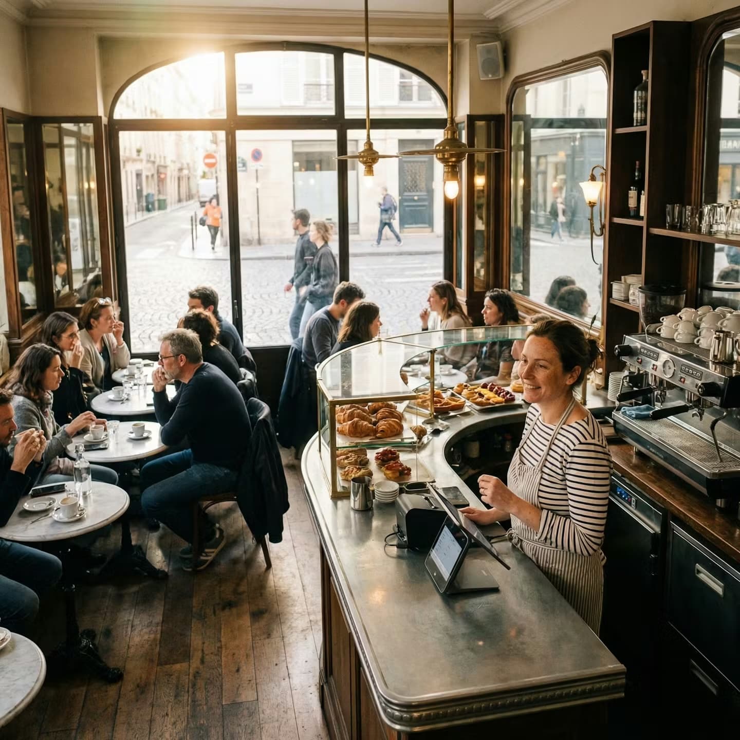 SciPOS Deployed at Café Belle Époque in Paris