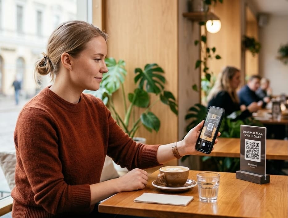 QR Code Mobile Ordering — Customers Can Now Order from Their Own Smartphone