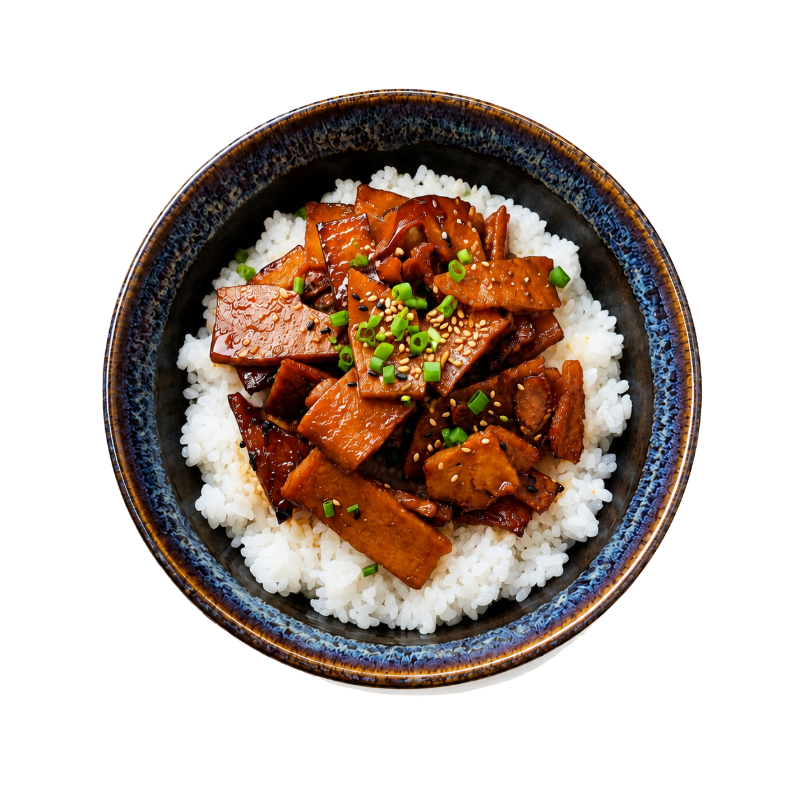 Vegan Teriyaki Rice Bowl