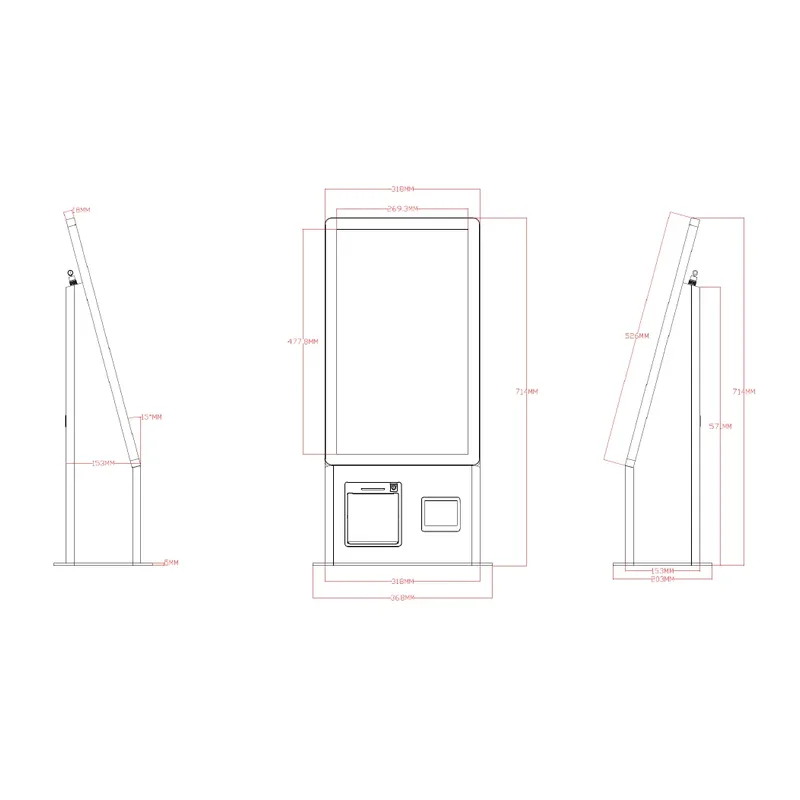 Self-order kiosk (desktop)